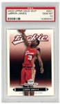 LeBron James 2003 Upper Deck MVP Rookie Card #201 -- PSA Graded Gem Mint 10
